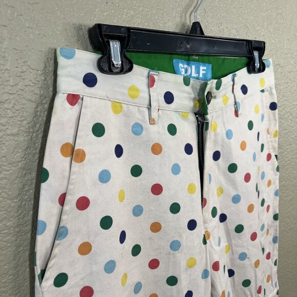 Golf Wang Polka Dot Chino Pants Size 28 - Picture 2 of 10